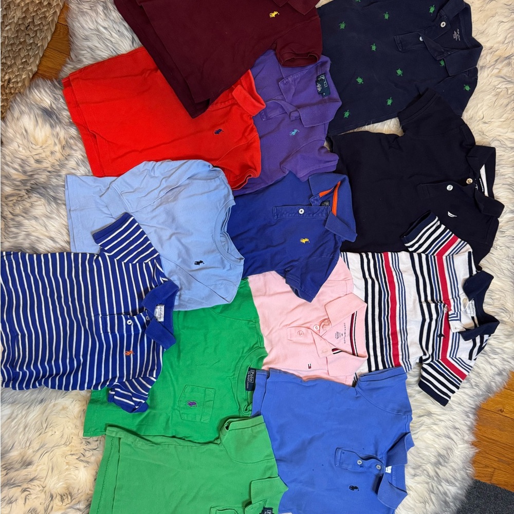 Kids Polo by Ralph Lauren Multicolor Shirts Bundle